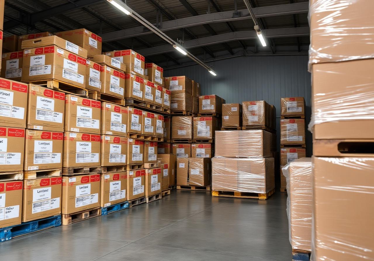 Storage seguro em armazém